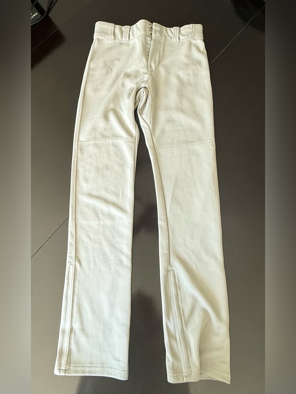 Boys Gray Baseball pants